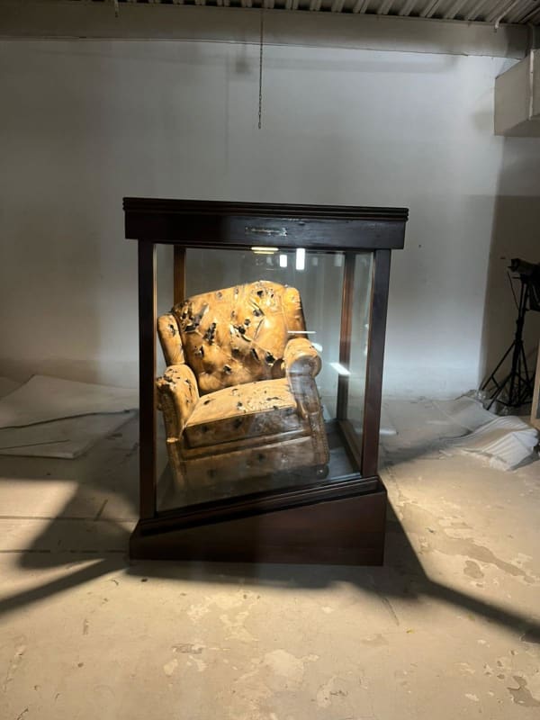 Justin Loke, Unarmed Chair: Broken Window Fallacy, 2026