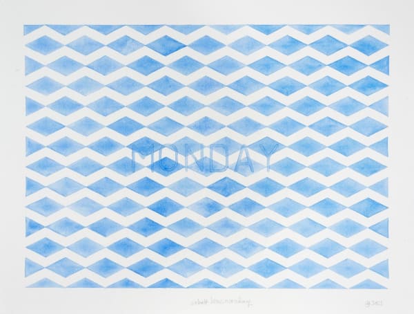 Noor Mahnun Anum, cobalt blue monday, 2021