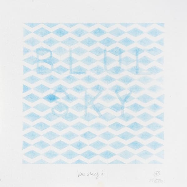 Noor Mahnun Anum, blue sky i, 2021