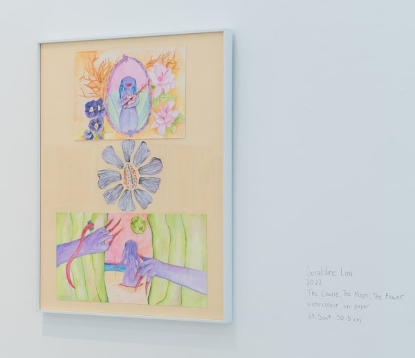 Geraldine Lim, The Cowrie, The Moon, The Flower, 2022