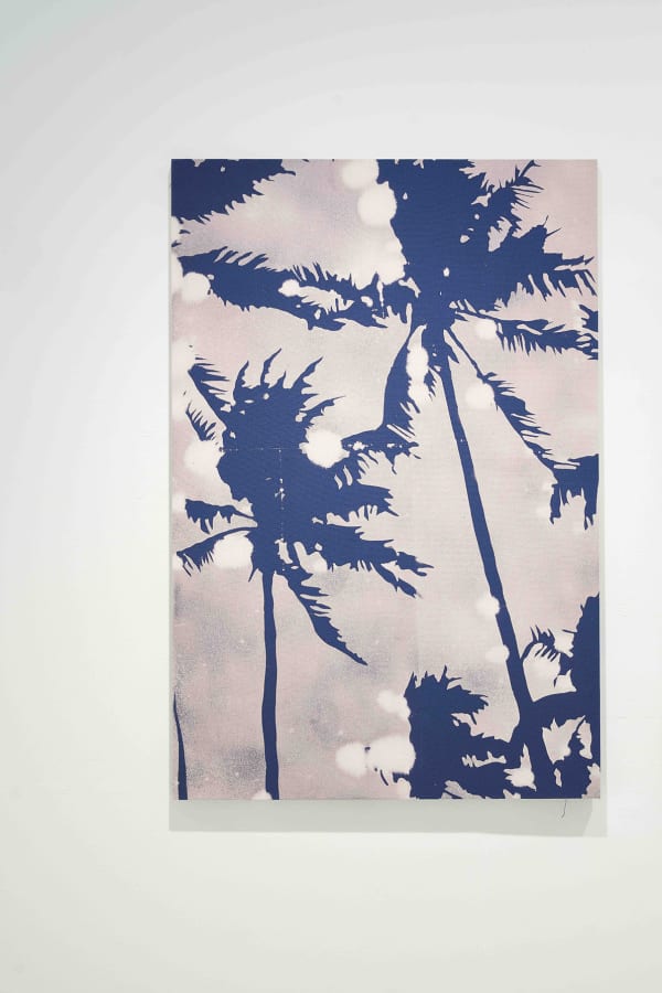 Fyerool Darma, Those who linger by the berth savour your silence (biru) , 2017