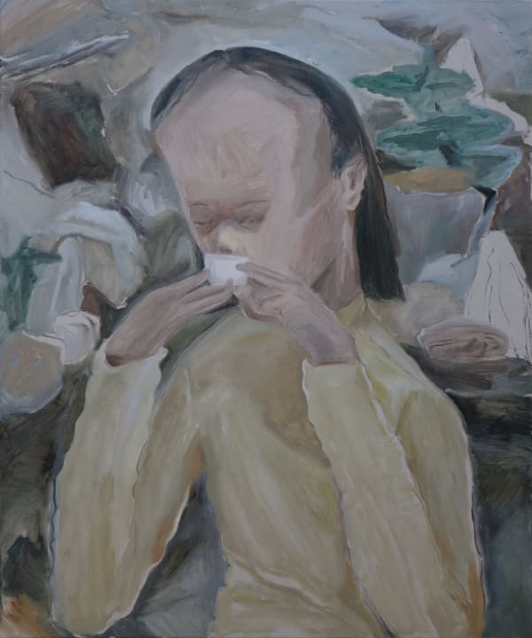 王冠蓁 Wang Guan-Jhen, 喝茶小杯, 2020