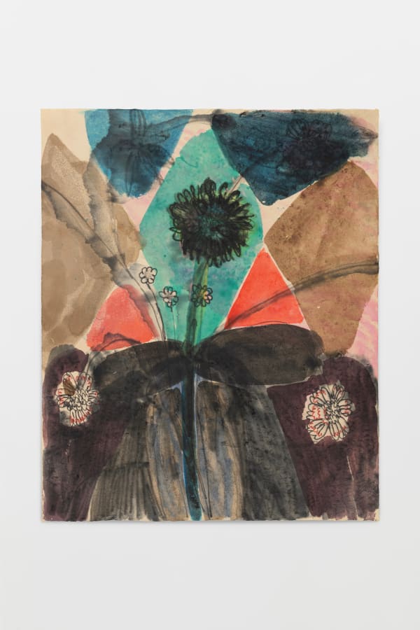 莫妮卡・蘇畢迭, Sunflower with harlequin, 2022