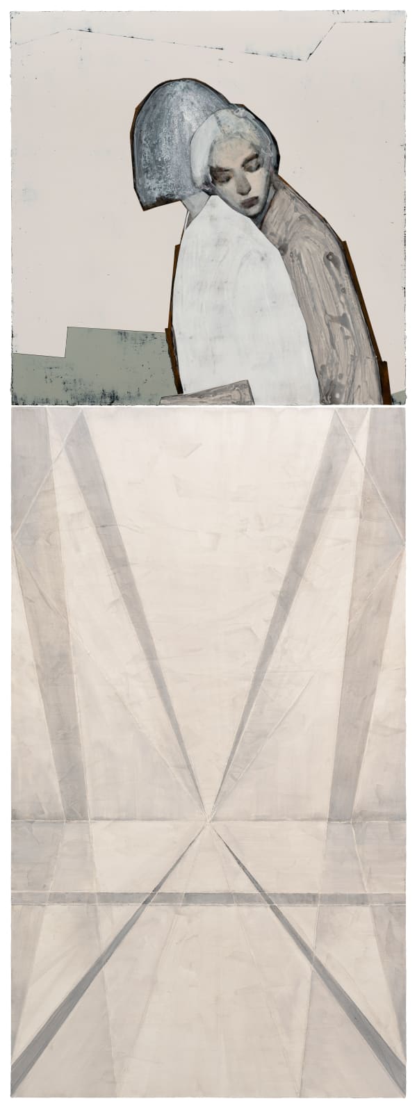 陳雲 Chen Yun, 偎。寄情在反覆摺疊痕中的依戀 Nestling. Embracing Attachment Within the Repeated Folded Creases., 2022