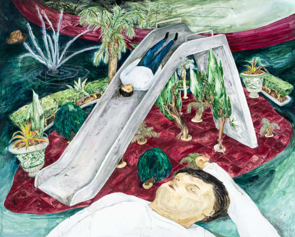 王冠蓁 Wang Guan-Jhen, 夜間溜滑 Sliding at Night, 2018