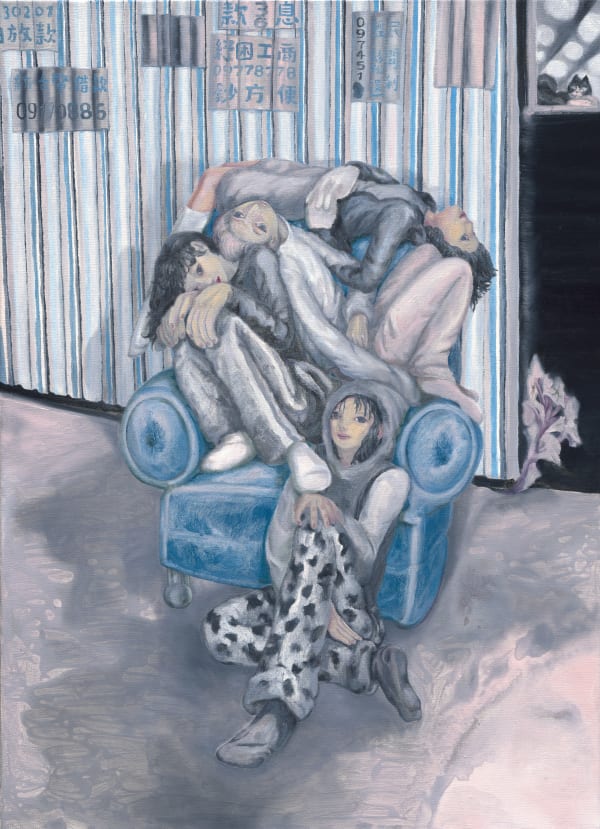 王冠蓁 Wang Guan-Jhen, 閒置的群組 Dormant group, 2025