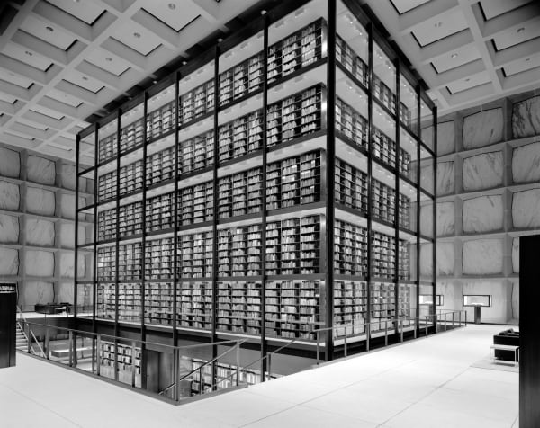 Ezra Stoller, Beinecke Library, Yale University, Skidmore, Owings & Merrill, New Haven, CT, 1963