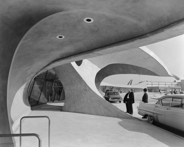 Ezra Stoller, TWA Terminal at Idlewild, now JFK Airport, Eero Saarinen, New York, NY, 1962