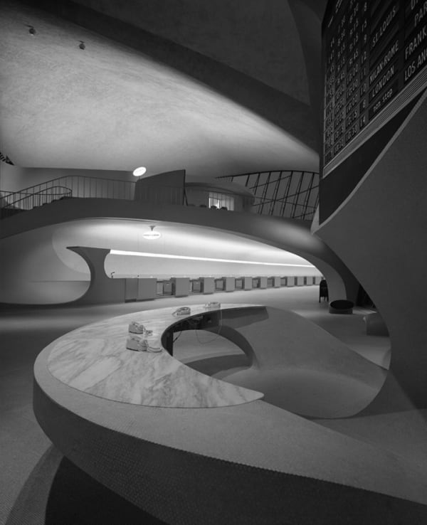 TWA Terminal at Idlewild, now JFK Airport, Eero Saarinen, New York, NY