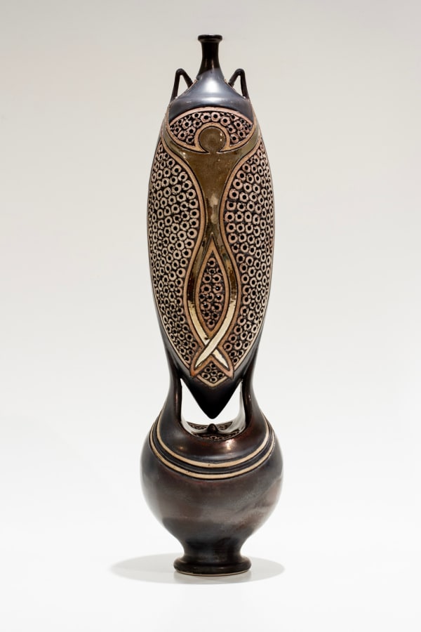 Floating Vase 30, 2022-2023 White Earthenware 20 7/8" x 5 5/8" x 5 5/8" (53 x 14.5 x 14.5 cm) (ISa.23962)