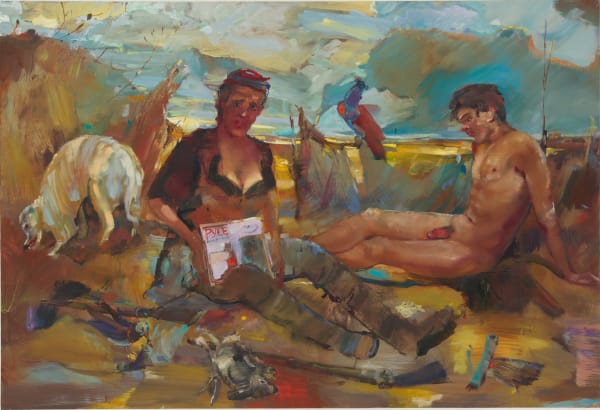 Angela Dufresne, Pale Queer Hunters at Rest, 2016