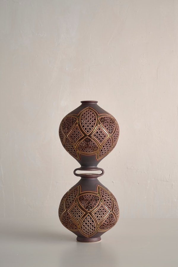 Ibrahim Said, Twin Filter-Vase 2, 2025