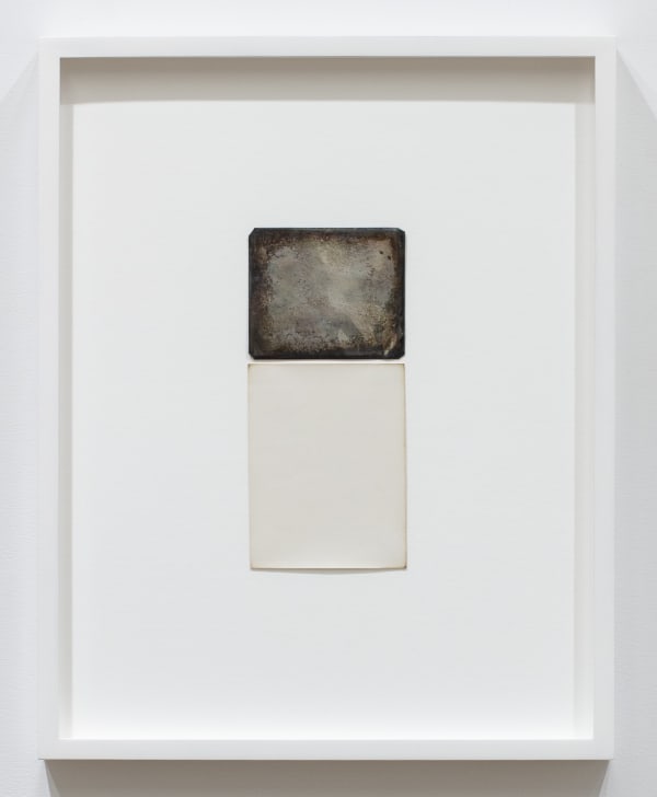 Alison Rossiter Daguerre, Baekeland, 19th century (6), 2024 Daguerreotype Plate and Gelatin Silver Print Framed: 14 15/16" x 11 15/16" (38 x 30 cm) High-Resolution Image