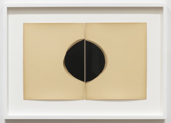 Alison Rossiter Eastman Kodak, Portrait Bromide, expired June 1st, 1937, processed 2025, 2025 Two Gelatin Silver Prints Framed: 15” x 21 1/8” (38 x 53.5 cm) High-Resolution Image