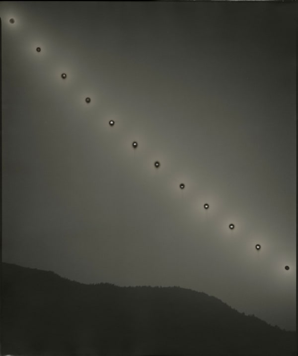 Chris McCaw, Sunburned GSP#981 (Timing Totality, Oregon), 2017