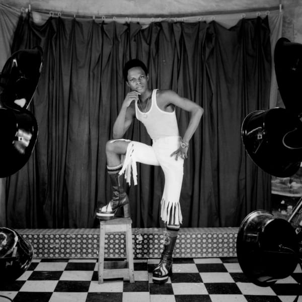 Samuel Fosso, Autoportrait, From the series 70's Lifestyle, 1975-1978