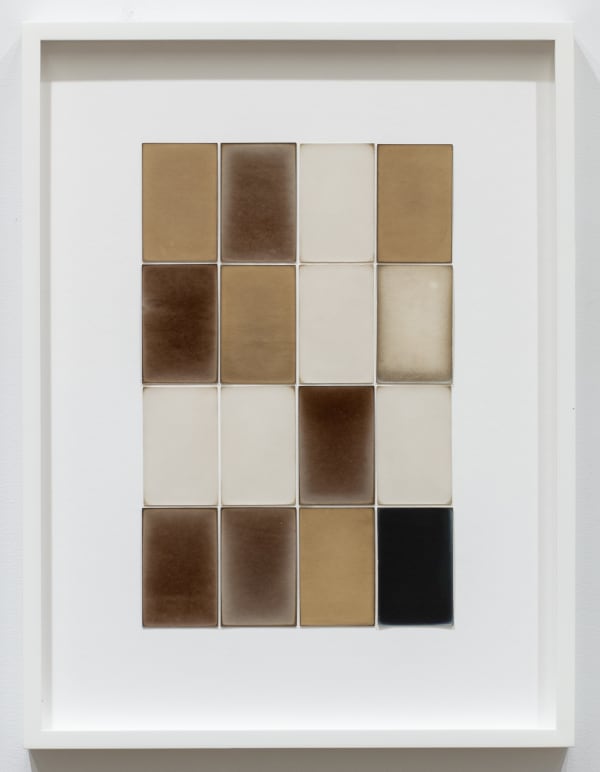 Alison Rossiter Tapestry - Wellington & Ward Ltd, T. Illingworth & Co. Ltd. Slogas, Boots Pure Drug Co. Ltd. 20th Century Self-toning, ca. 1920s (2), 2025 Sixteen Gelatin Silver Prints Framed: 16 9/16" x 12 9/16" (42 x 32 cm) High-Resolution Image