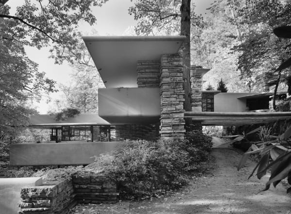 Ezra Stoller, Fallingwater, Frank Lloyd Wright, Bear Run, PA, 1963