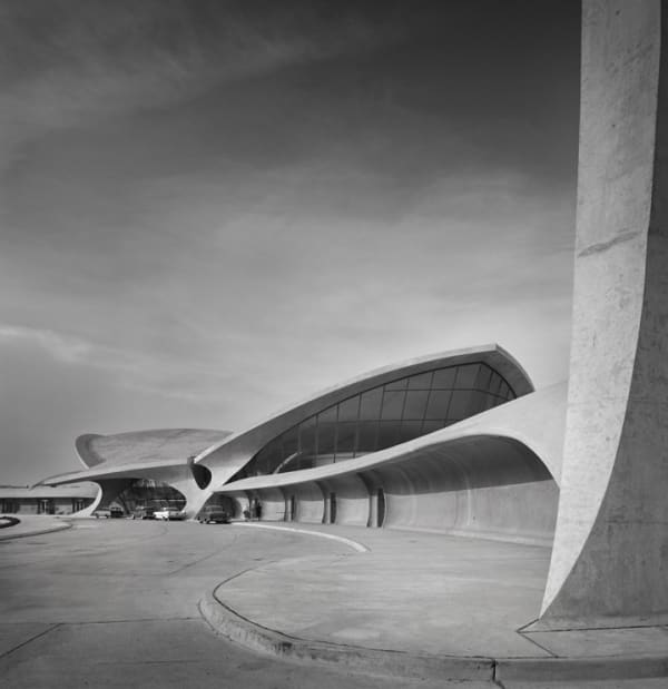 Ezra Stoller, TWA Terminal at Idlewild, now JFK Airport, Eero Saarinen, New York, NY, 1962