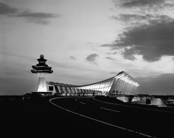 Ezra Stoller, Dulles International Airport, Eero Saarinen, Chantilly, VA, 1964