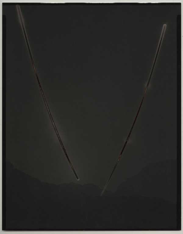 Heliograph #7, 2012 Gelatin Silver Paper Negative 11” x 14” (28 x 35.5 cm) Framed: approximately 17 3/8" x 14 3/8" (44 x 36.5 cm) Unique