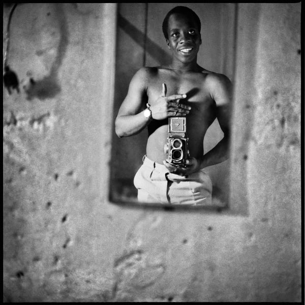 Sanlé Sory, Autoportrait au Miroir, 1966