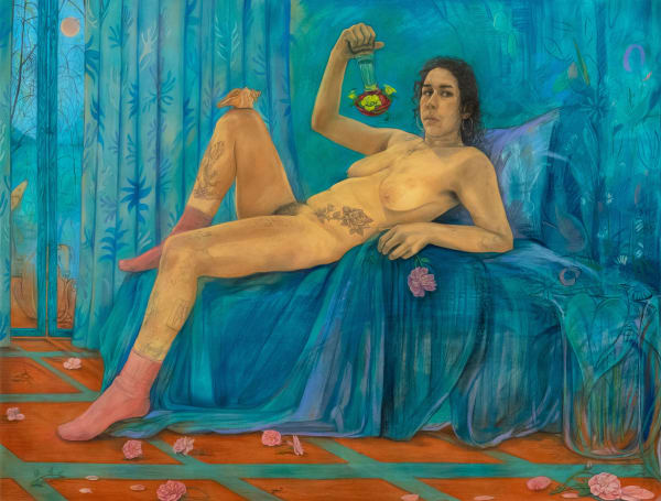 Alina Perez, Daytime (or Hummingbird Feeder), 2023