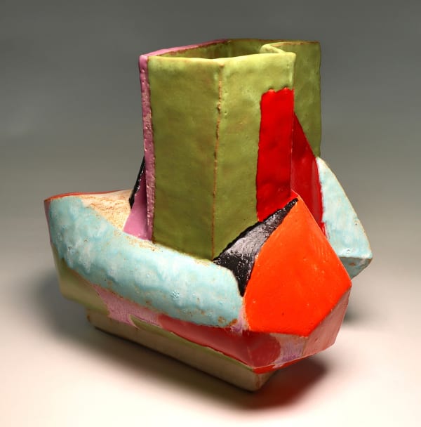 Vase, 2022 Ceramic approximately 12” x 12” x 10” (30.5 x 30.5 x 25.5 cm) Unique (JG.23223)