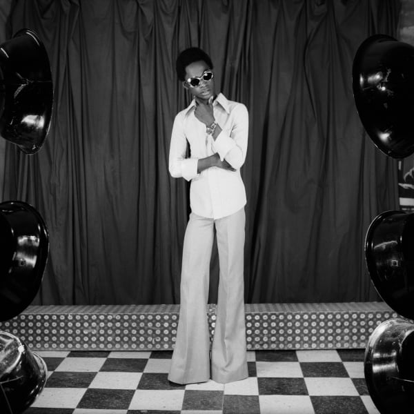 Samuel Fosso, Autoportrait, From the series 70's Lifestyle, 1975-1978