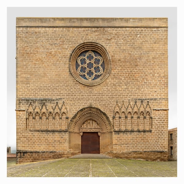 Artajona, Iglesia de San Saturnino, 2018-2023 Archival Pigment Print Available in Two Sizes