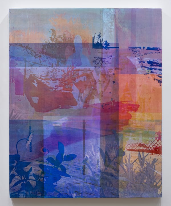 Flame or star, 2025 Acrylic on Canvas-Wrapped Panel 30" x 24" x 1 3/4" (76.2 x 61 x 4.4 cm) Unique (ZoWa.25414)