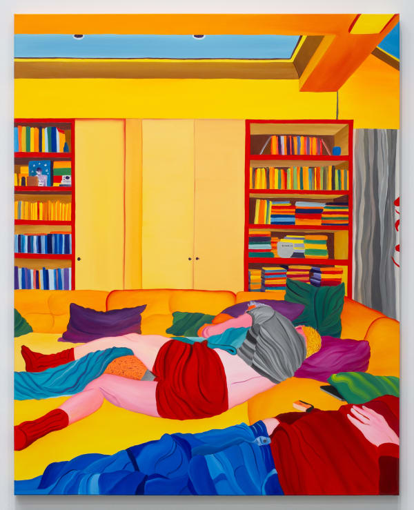 Navot Miller, Benj, Mick and Jake Asleep in the Penthouse in the Upper West Side, 2025