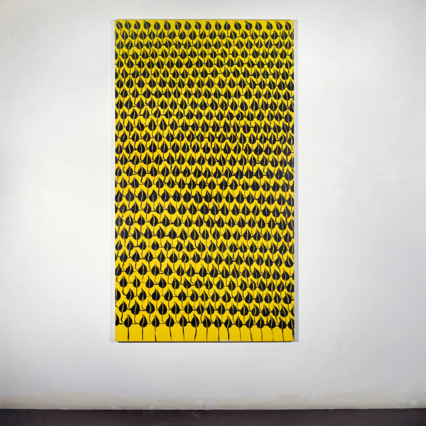 Cesare Tacchi, Fogliolinee nere, 1991