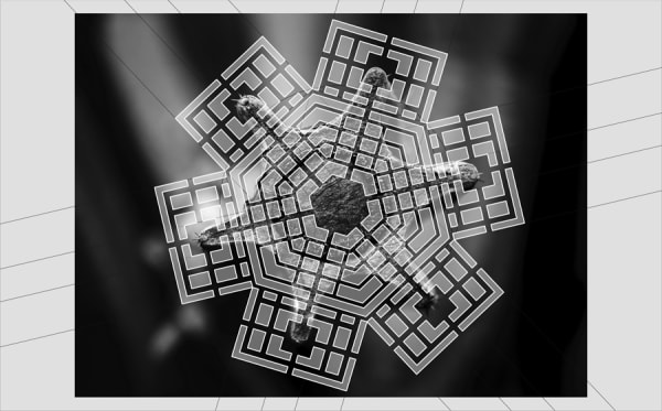 Michele Guido, rgbn_ 10.09.2010_03.09_esagono_ grammichele, 2010/2013