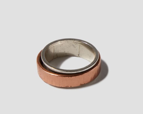 Annette Doreng-Stearns, Copper Sterling Silver Ring, 2024