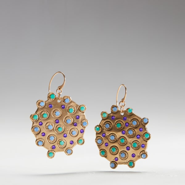 Bunny Tobias, Corona Earrings, 2021