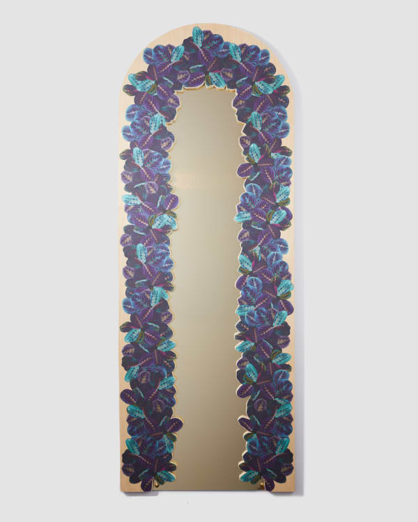 Niomi "Moss" Fawn, Oracle//You are Sacred (brass gazing mirror), 2021