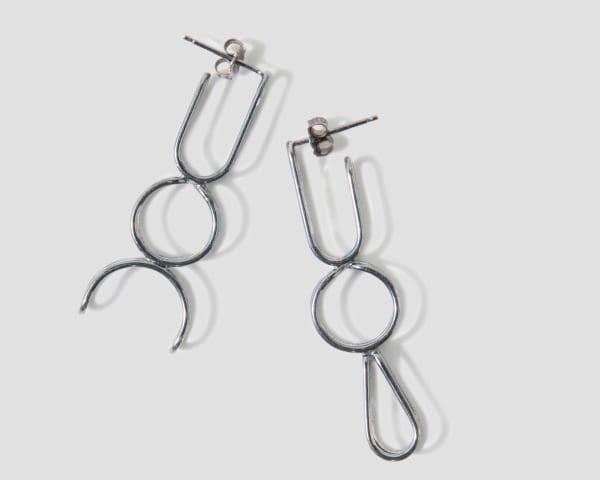 Emily Rogstad, Mix-shape Hoop Earrings, 2025