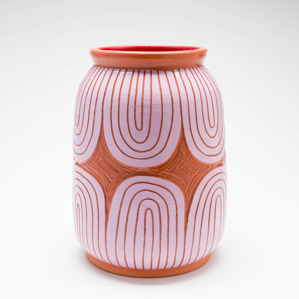 Gabo Martini, Pink Petaled Vessel, 2020