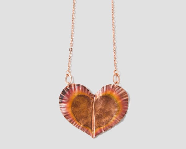 Annette Doreng-Stearns, Copper Heart Necklace, 2025