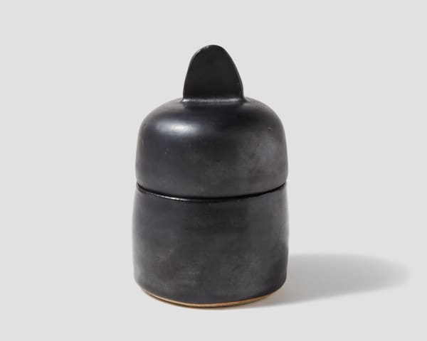 Natalie Rae Good, Canister with Lid (Black), 2023