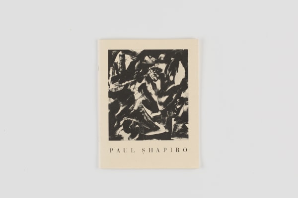 Paul Shapiro, Paul Shapiro: Artist as Explorer, 1992