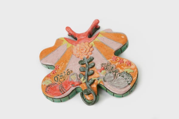 Lindsey Reddick, Butterfly wall hanging, 2023