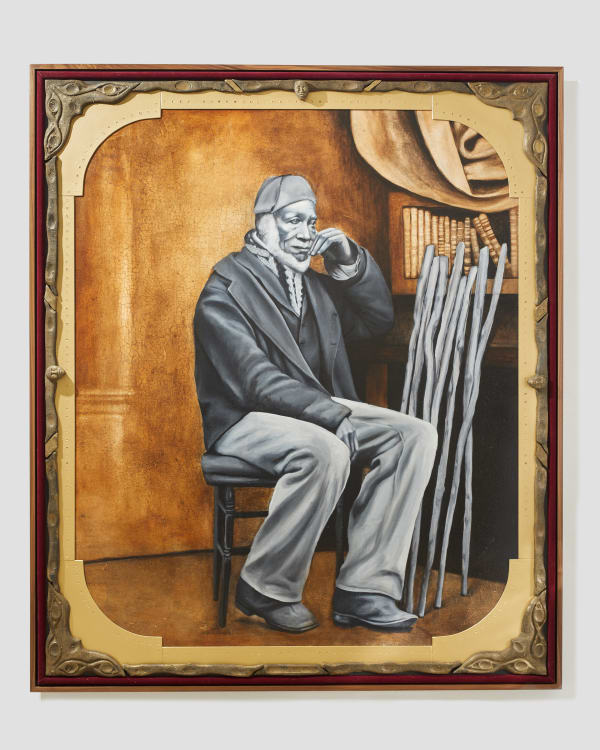 Nikesha Breeze, Black Cane Carver, 2021