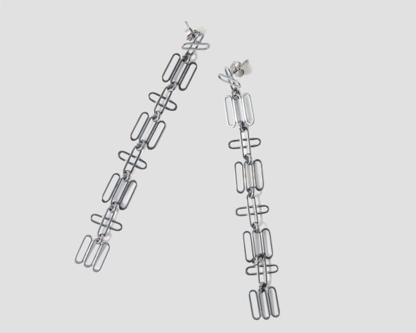 Emily Rogstad, Plus Column Earrings, 2025