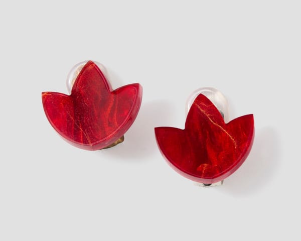 Kristin Gentry, Tulip Clip On Earrings, 2025
