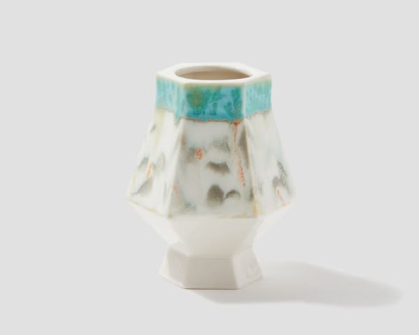 Ryan Takaba, Porcelain Flower Vases (1D), 2024