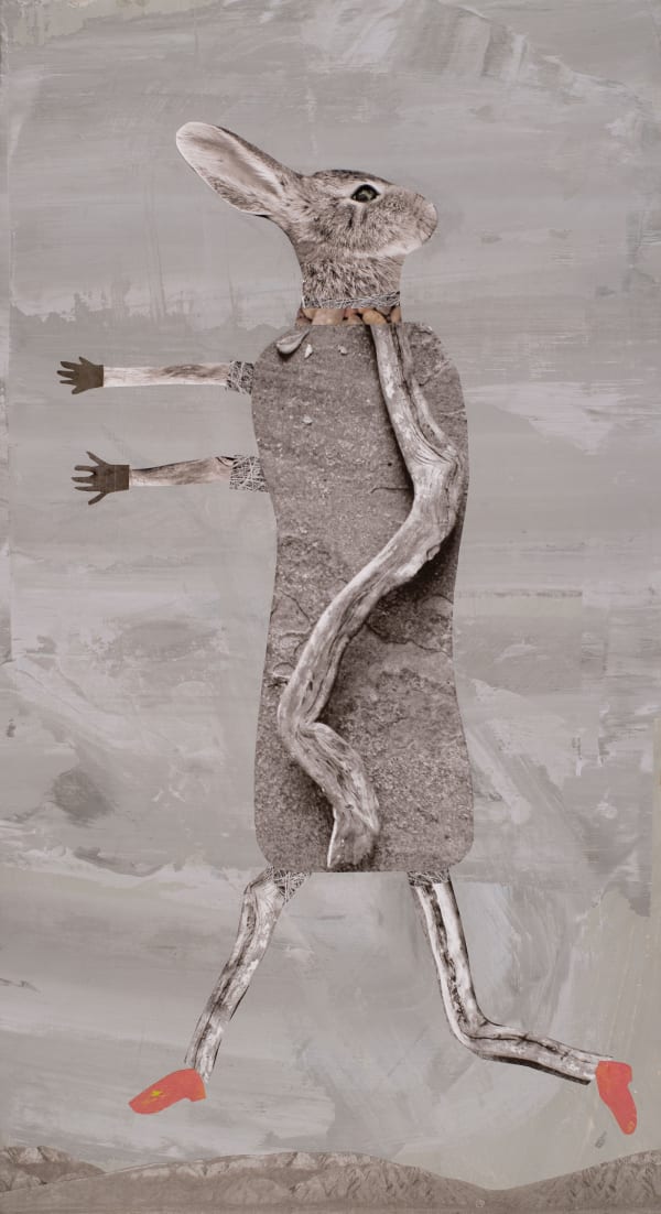 Holly Roberts, Frightened Rabbit, 2022