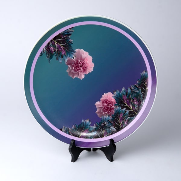 Niomi "Moss" Fawn, Connection (Plate), 2022
