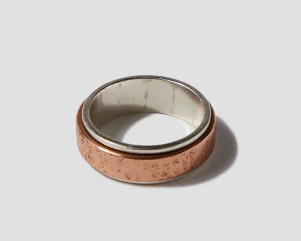 Annette Doreng-Stearns, Copper Sterling Silver Ring, 2024